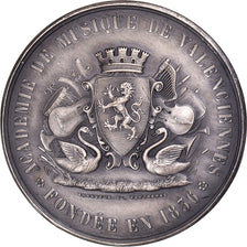France, Medal, Académie de Musique de Valenciennes, Brasseux, MS(60-62)