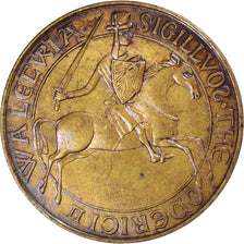 Belgium, Token, 50 Oboles Walcourt, 1982, MS(63), Brass