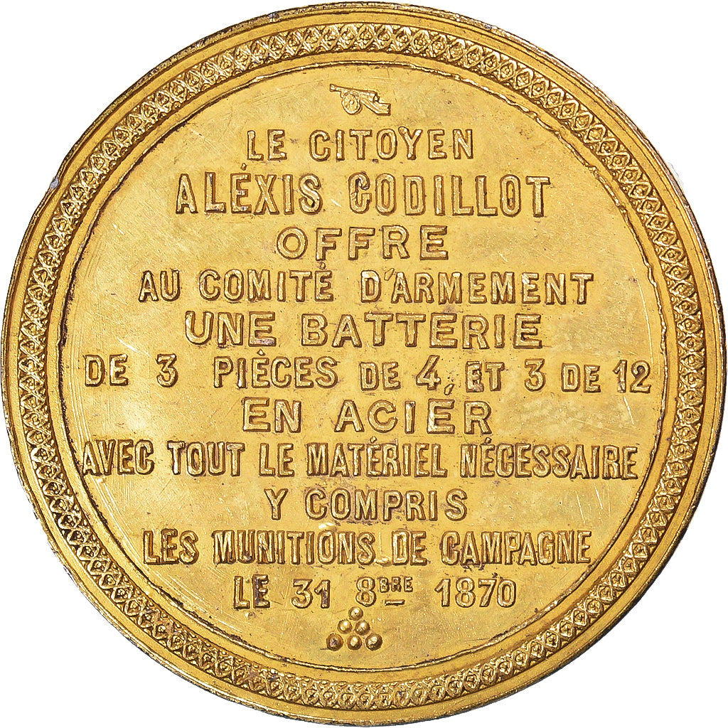 França, medalha, Terceira República Francesa, Alexis Godillot, Comité