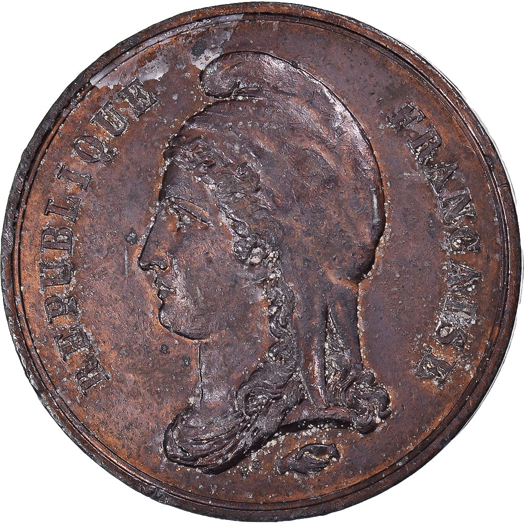 Frankreich, Medaille, Troisième République, L'Habile Citoyen Mercadier, 1870