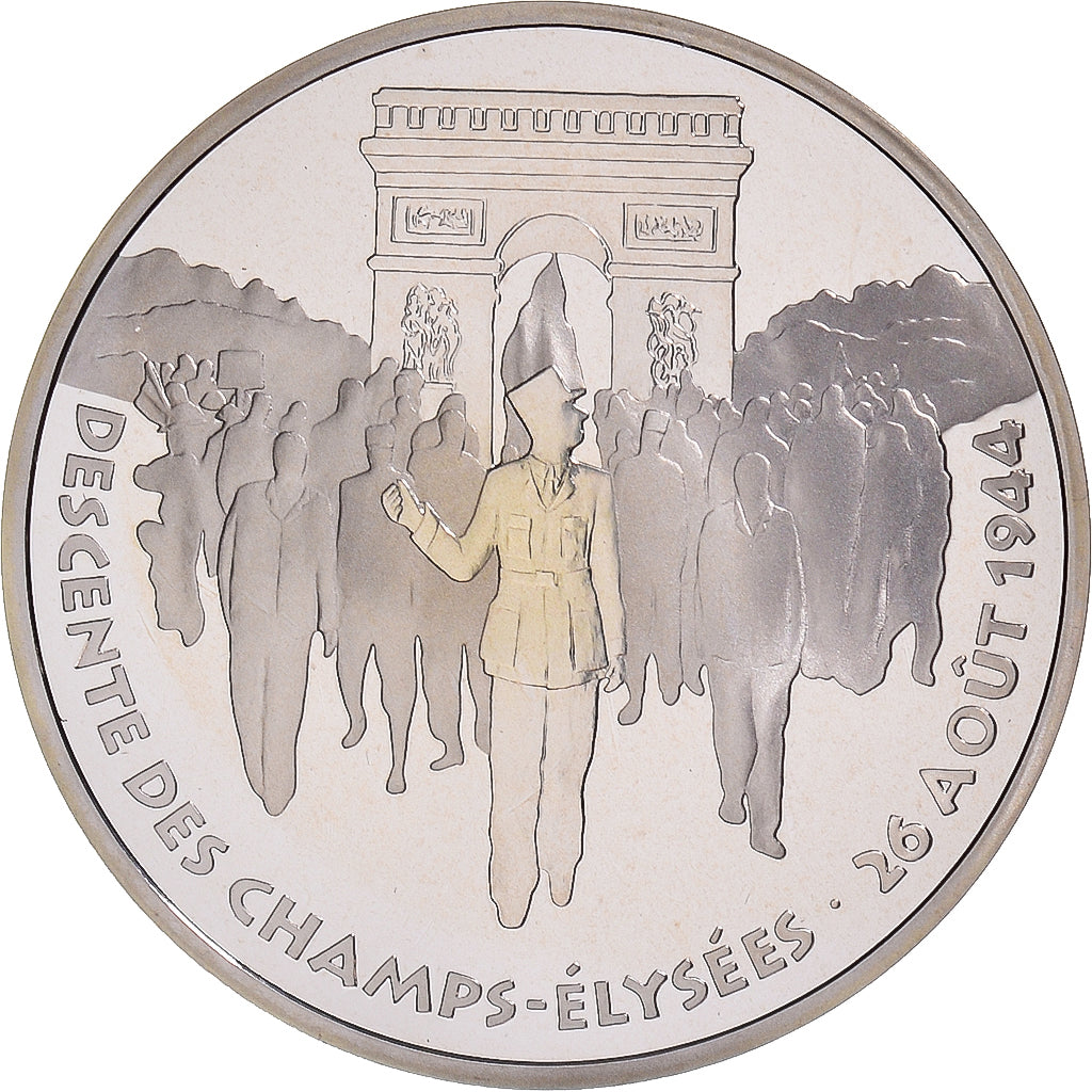 Coin, France, Libération de Paris, Libération, 100 Francs, 1994, Proof