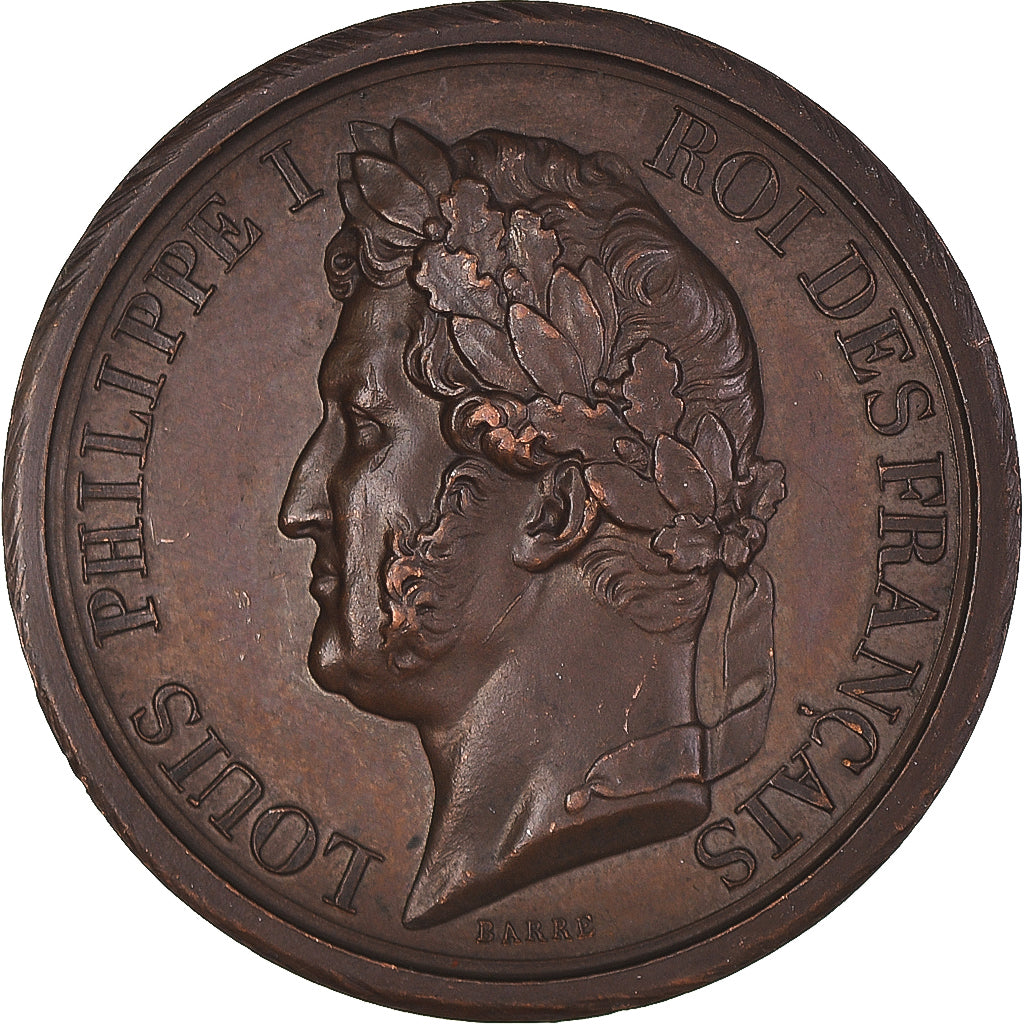 França, medalha, Louis Philippe Ier, l'Armée au Duc d'Orléans, História