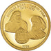 Coin, Mongolia, 500 Tugrik, 2003, Proof, MS(65-70), Gold, KM:207