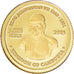 Moeda, Camboja, 3000 riels, 2005, Singapore Mint, MS(65-70), Dourado, KM:126