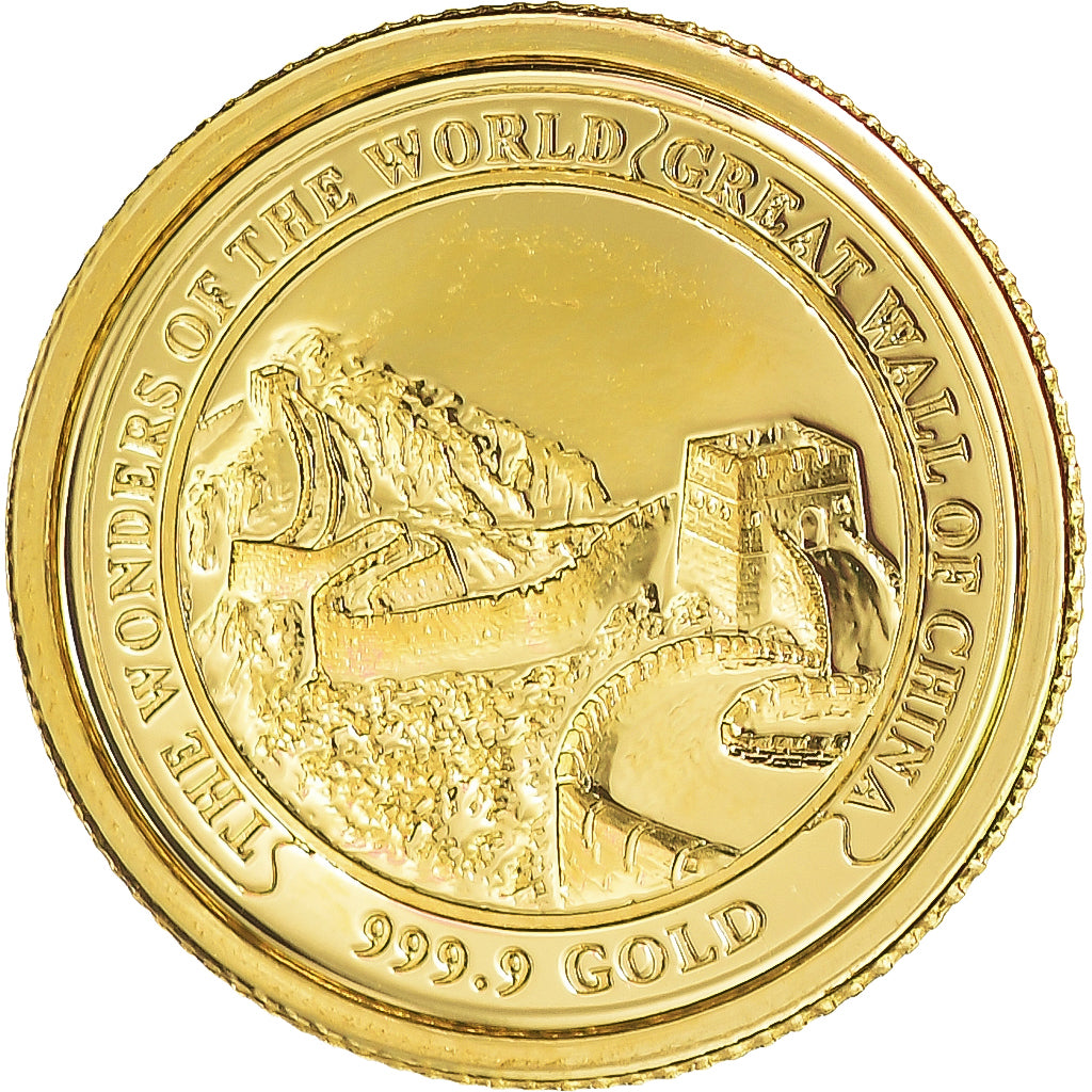 Coin, Cambodia, 3000 riels, 2003, Singapore Mint, MS(65-70), Gold, KM:126