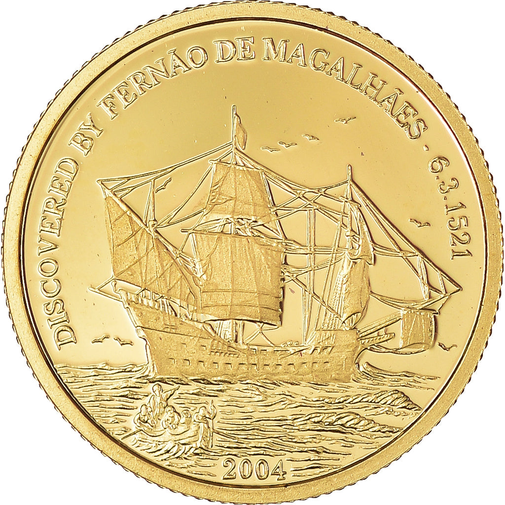 Coin, NORTHERN MARIANA ISLANDS, 5 Dollars, 2004, MS(65-70), Gold