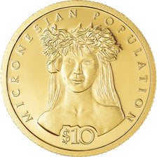 Münze, Nauru, 10 Dollars, 2007, Proof, STGL, Gold