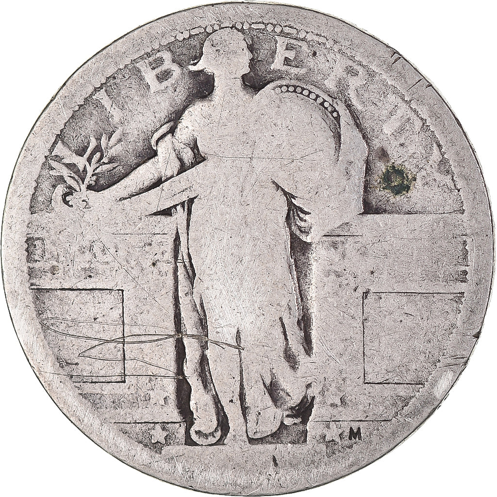 Munten, Verenigde Staten, Standing Liberty Quarter, Quarter, 1917, U.S. Mint