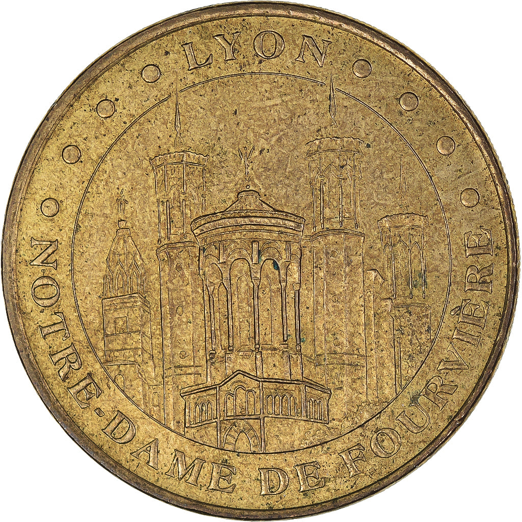 Frankrijk, Token, Toeristisch fiche, Lyon - Notre  Dame de Fourviere, 2003, ZF+