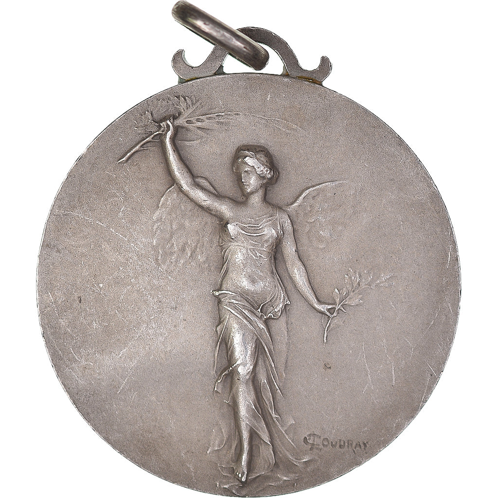 France, Médaille, Le Discobole, SUP, Argent