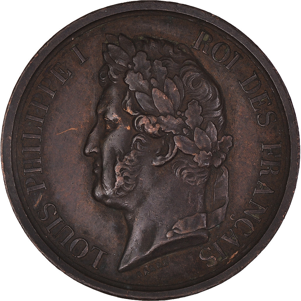França, medalha, Louis Philippe Ier, l'Armée au Duc d'Orléans, História