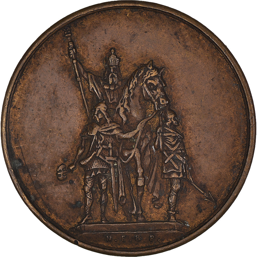 France, Jeton, Exposition universelle de Paris, 1878, Thiébaut et Fils, TB+