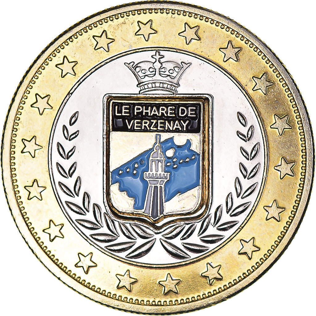 França, Token, Le Phare de Verzenay, Patrimoine, AU(55-58), Bimetálico