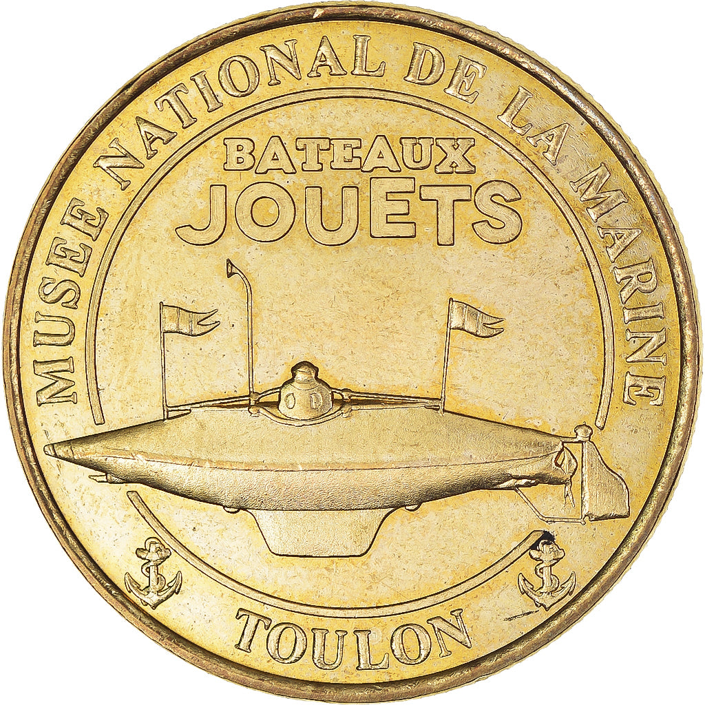 Francia, ficha, Touristic token, Musée National de la Marine, Bateaux-Jouets
