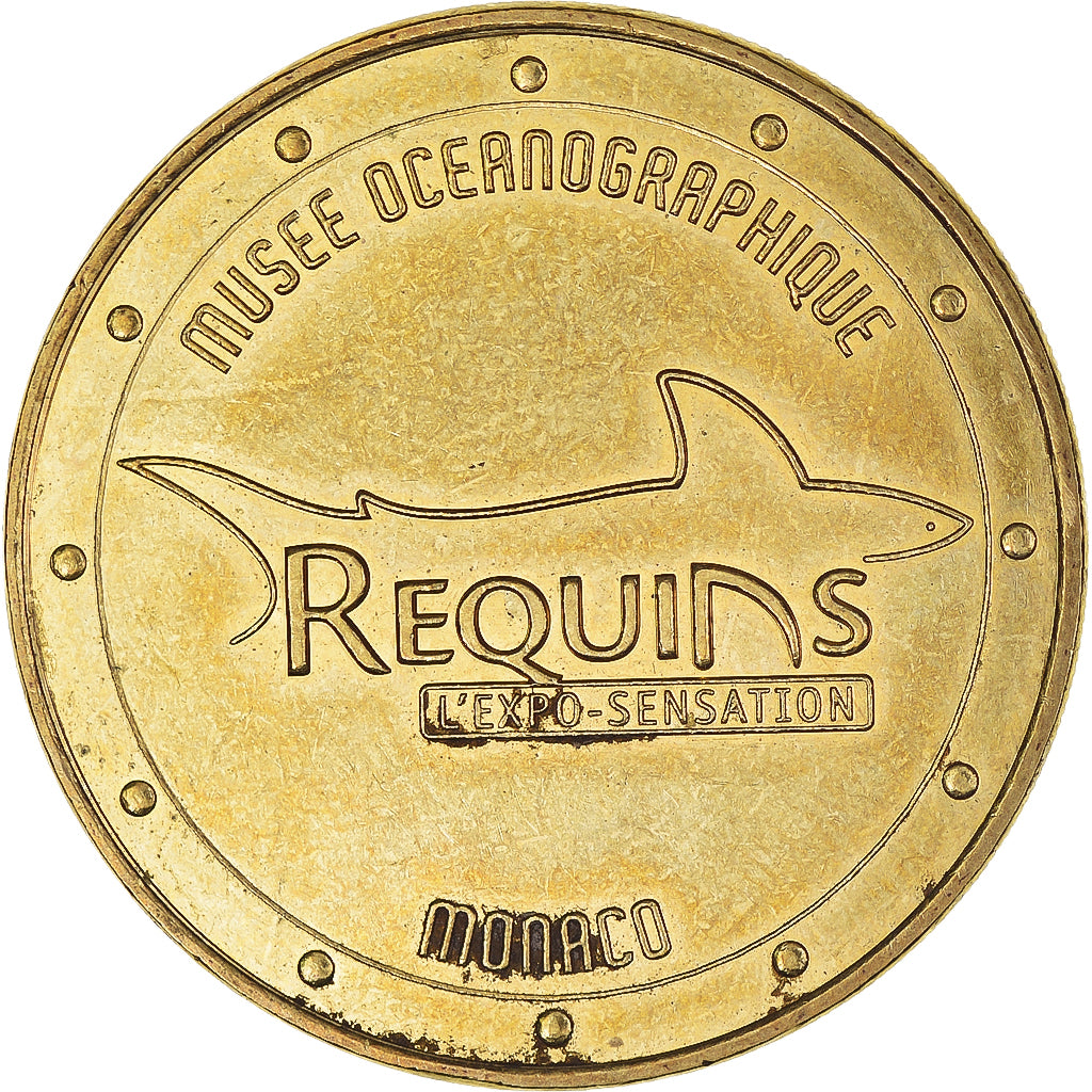Mónaco, zeton, Monaco - Musée océanographique n° 4, 2018, MDP, EBC, Aluminio