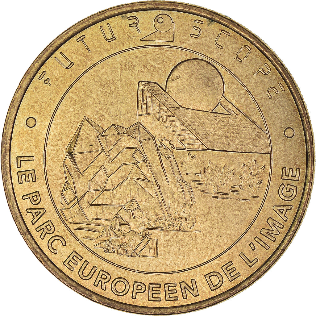 Francia, zeton, Jetón turístico, 86/ Futuroscope - Parc Européen, 2000, MDP