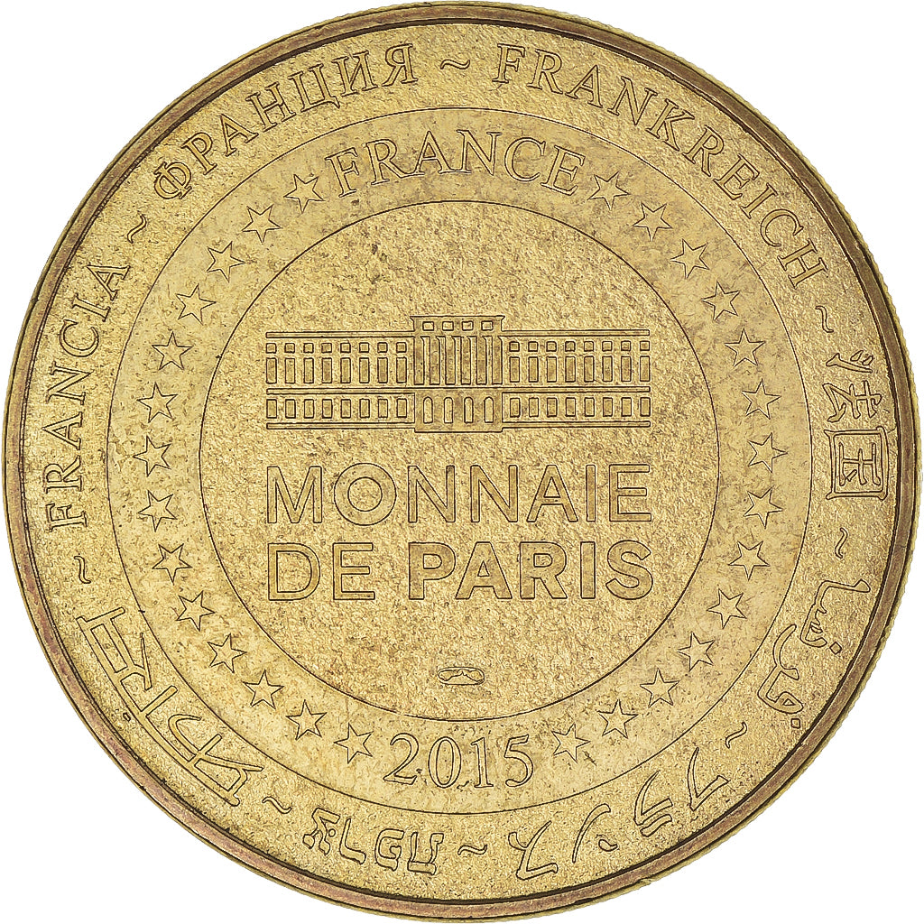 Francia, zeton, Tourist Token, 08/ Woinic - Colosse des Ardennes, 2015, Monnaie