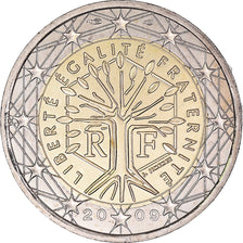 France, 2 Euro, 2009, BU, MS(65-70), Bi-Metallic