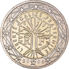 France, 2 Euro, 2008, BU, MS(65-70), Bi-Metallic