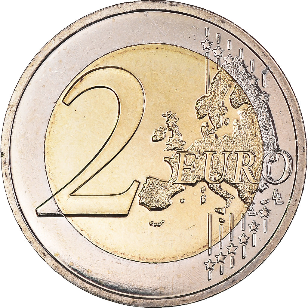 France, 2 Euro, 2008, BU, MS(65-70), Bi-Metallic