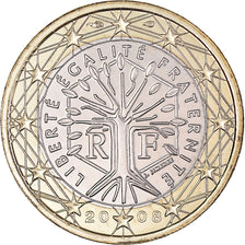 France, Euro, 2008, BU, MS(65-70), Bi-Metallic