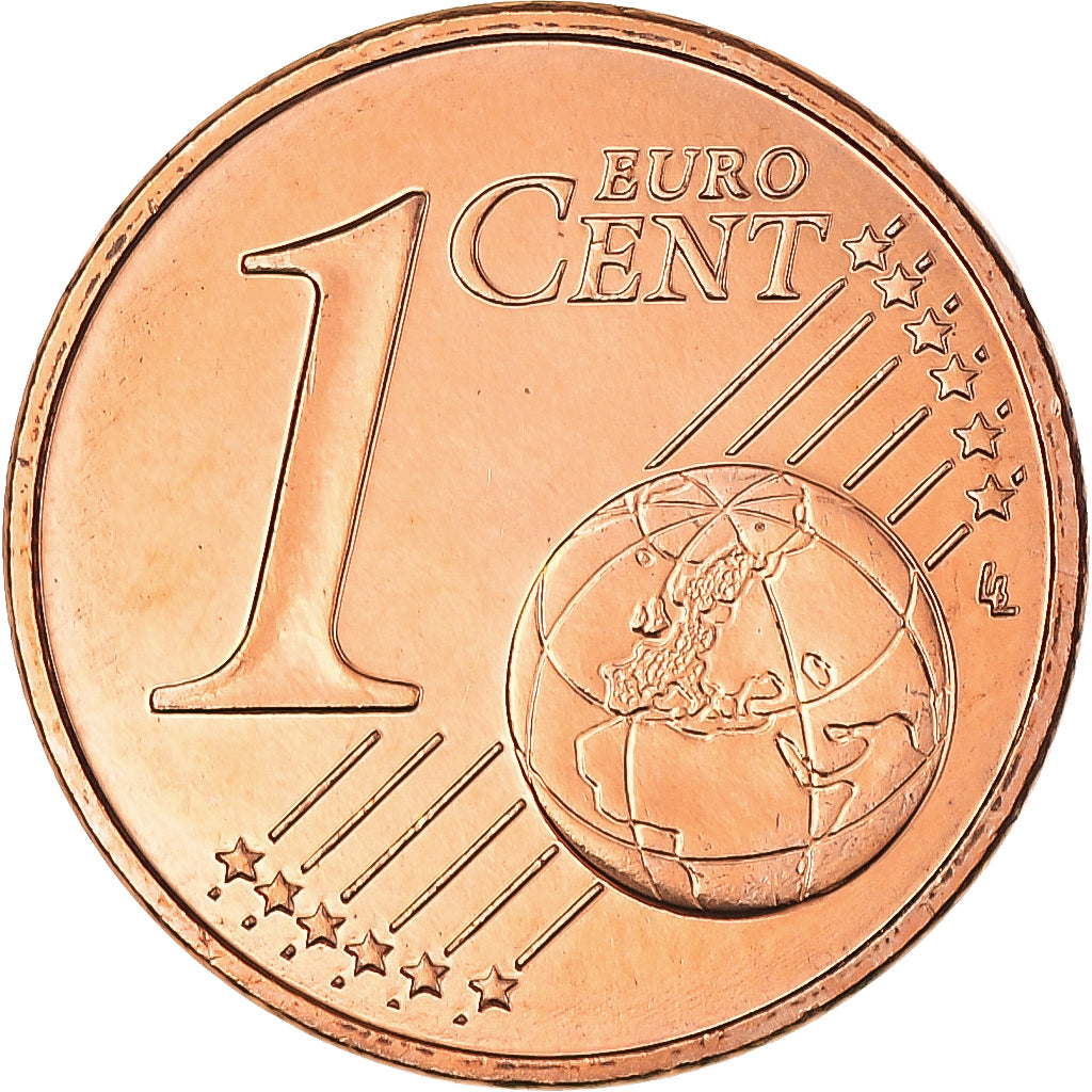 Francia, Euro Cent, 2008, BU, FDC, Cobre