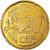 Malte, 20 Euro Cent, The arms of Malta, 2008, SPL+, Or nordique