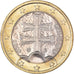 Slovakia, Euro, 2009, Kremnica, MS(64), Bi-Metallic