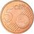 Slovakia, 5 Euro Cent, 2009, Kremnica, MS(64), Copper