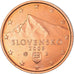 Slovacchia, 2 Euro Cent, 2009, Kremnica, SPL+, Rame