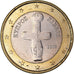 Chipre, Euro, 2008, MS(64), Bimetálico, KM:84