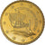 Chipre, 50 Euro Cent, Kyrenia ship, 2008, MS(64), Nordic gold