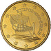 Chipre, 50 Euro Cent, Kyrenia ship, 2008, SC+, Nordic gold