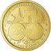 Francia, medalla, 10ème Anniversaire de l'Euro, Politics, Society, War, 2009