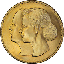 Monaco, Token, Mariage Princier, Albert et Charlène, 2011, UNC, Copper-Nickel
