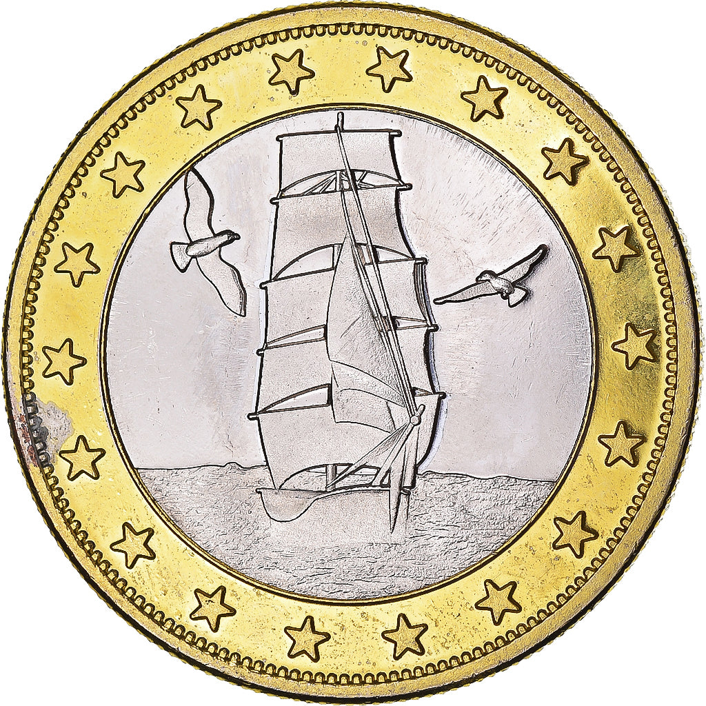 France, Token, Touristic token, Ville de Ronce-les-Bains, AU(55-58), Bimetallic