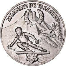 France, Jeton, Jeton Touristique, Monnaie de Valloire, Col du galibier, SPL