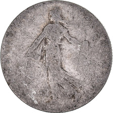 Munten, Frankrijk, Semeuse, 50 Centimes, 1911, Paris, ZG+, Zilver, KM:854
