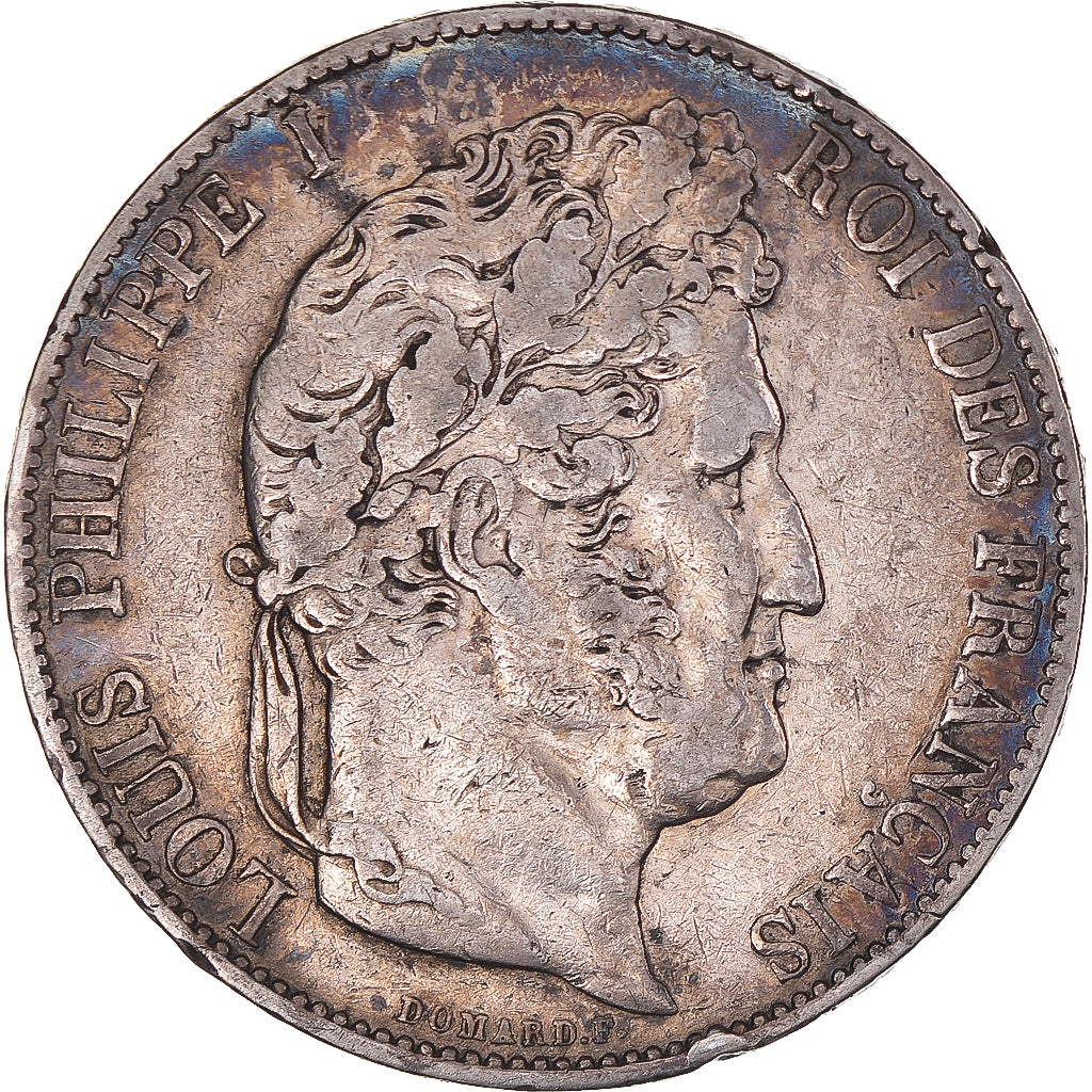 Coin, France, Louis-Philippe, 5 Francs, 1846, Paris, VF(30-35), Silver