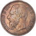 Moeda, Bélgica, Leopold II, 5 Francs, 5 Frank, 1871, AU(50-53), Prata, KM:24