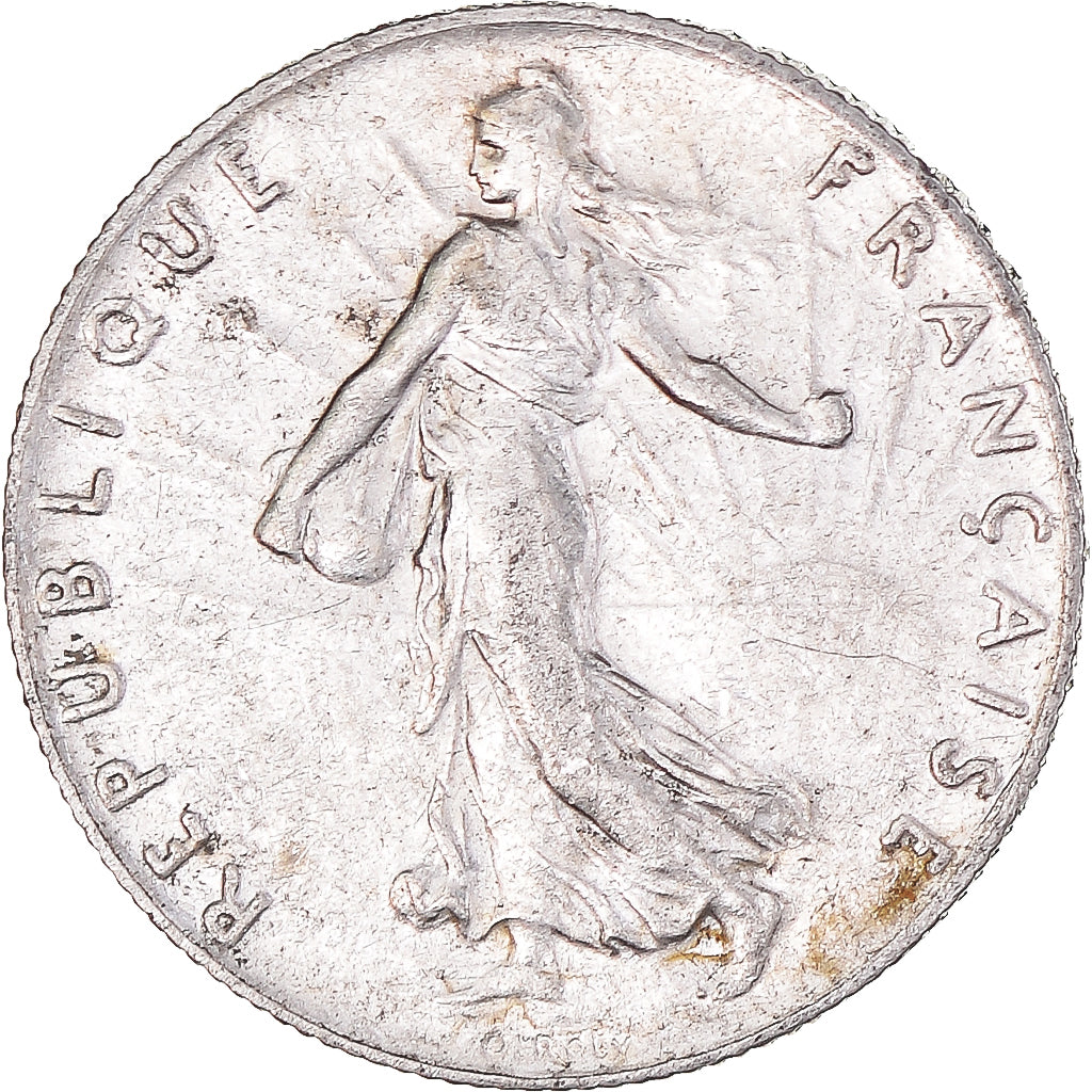 Monnaie, France, Semeuse, 50 Centimes, 1913, Paris, TTB+, Argent, Gadoury:420