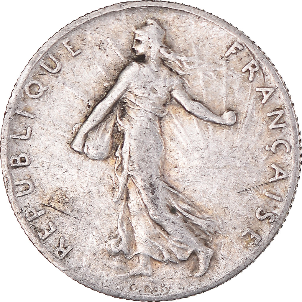 Moneta, Francia, Semeuse, 50 Centimes, 1898, Paris, BB, Argento, KM:854