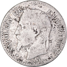 Moeda, França, Napoleon III, Napoléon III, 50 Centimes, 1867, Paris
