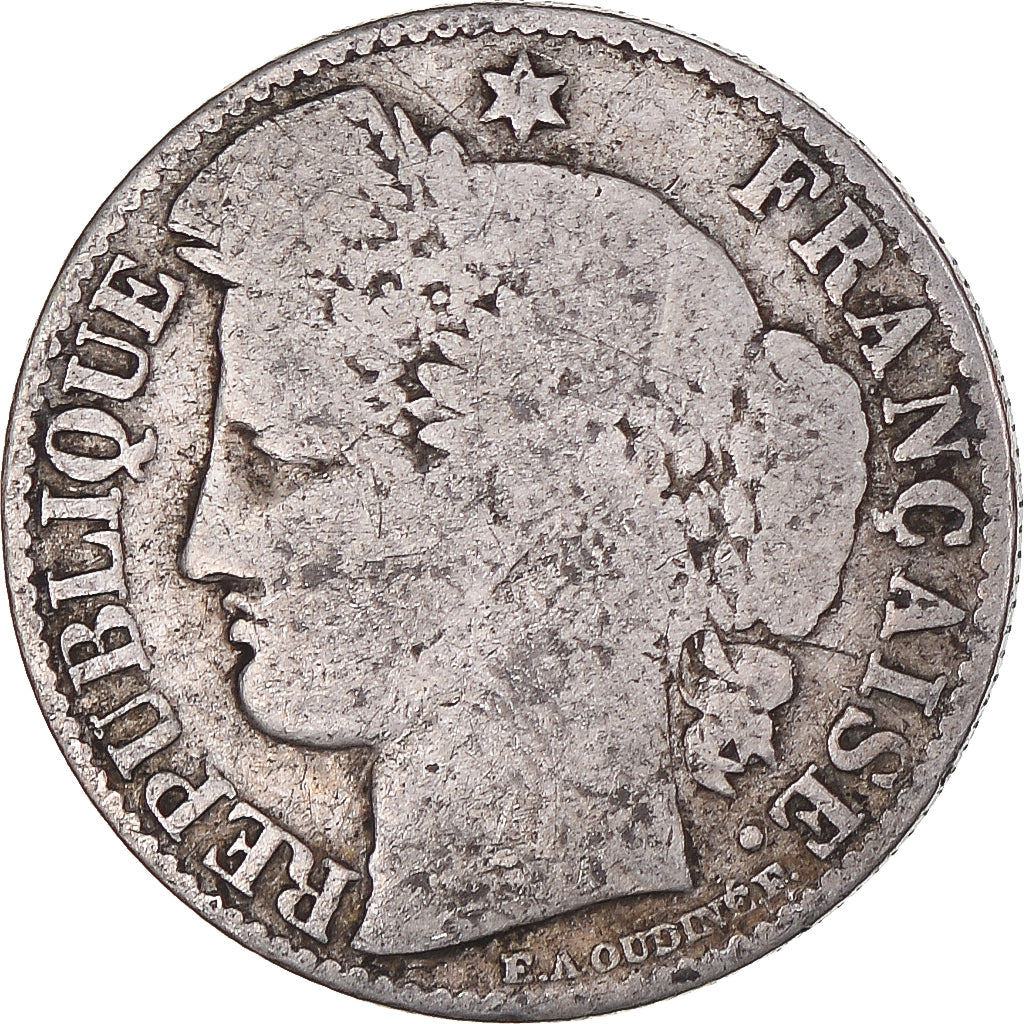 Münze, Frankreich, Cérès, 50 Centimes, 1882, Paris, S, Silber, KM:834.1