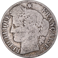 Coin, France, Cérès, 50 Centimes, 1882, Paris, VF(20-25), Silver, KM:834.1