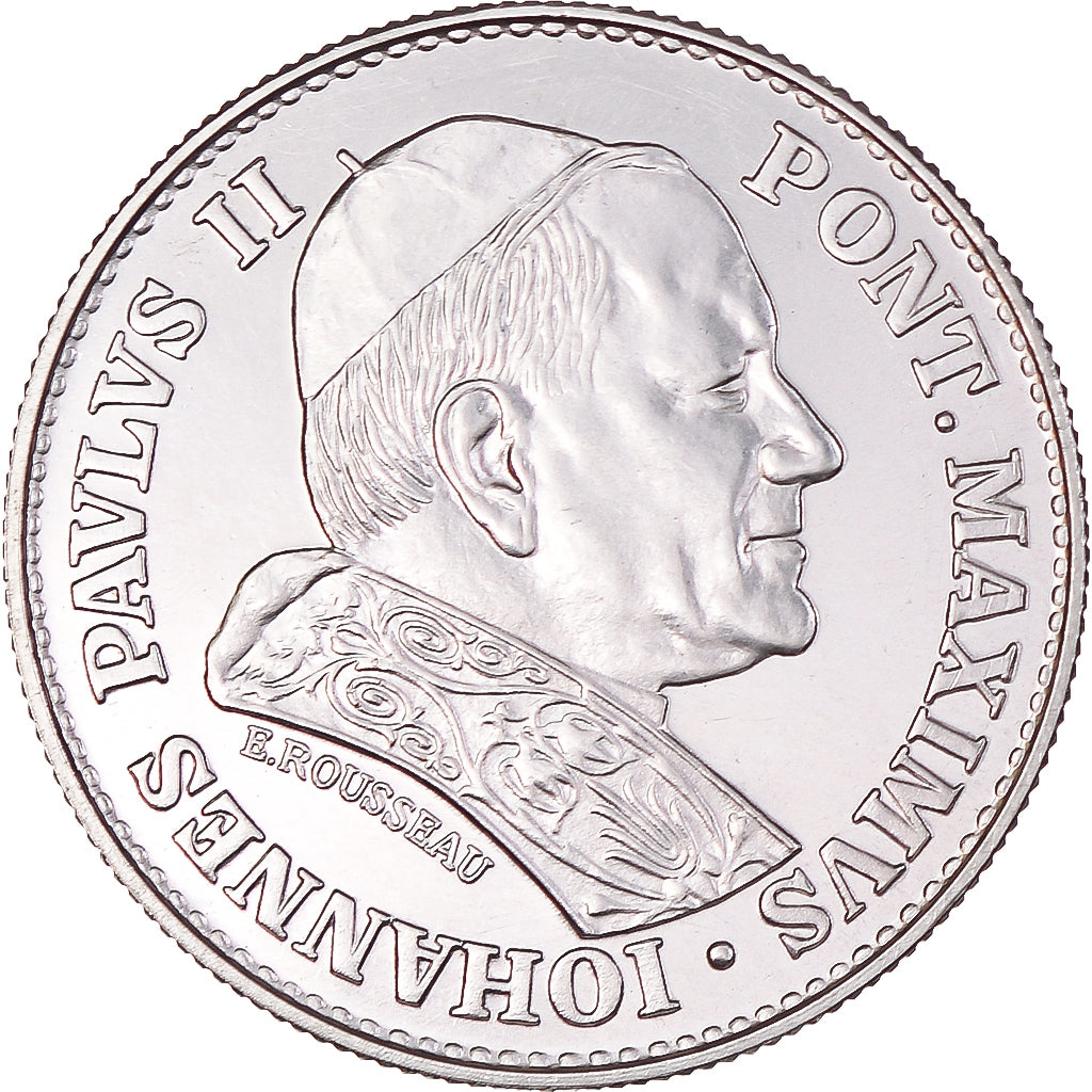 Vatican, Medal, Jean-Paul II, Paris-Lisieux, Religions & beliefs, 1980