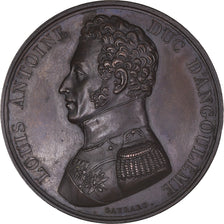 France, Medal, Louis-Antoine d'Artois, duc d'Angoulême, déclaration de