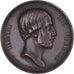Francja, medal, Henri De France, Historia, 1842, Gayrard, AU(55-58), Miedź