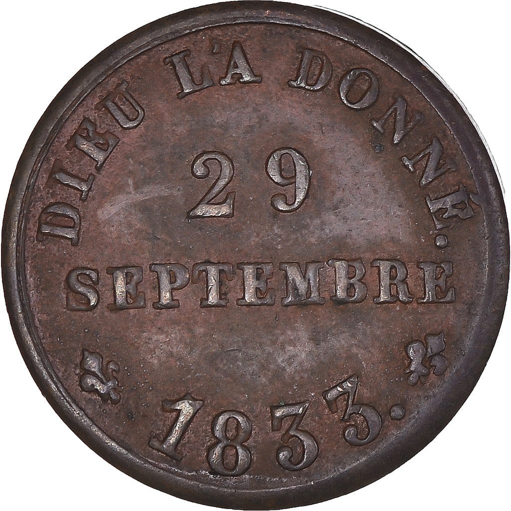 Francia, medalla, Henri V, Module du Demi-franc, Majorité du Roi, History