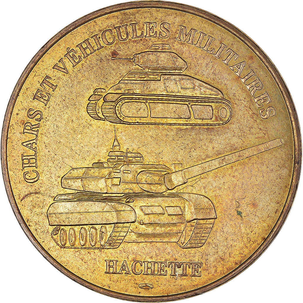 Frankreich, betaalpenning, Touristic token, Hachette - Chars et véhicules